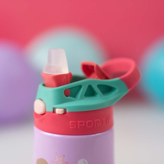 παγούρι θερμος με στομιο σιλικόνης